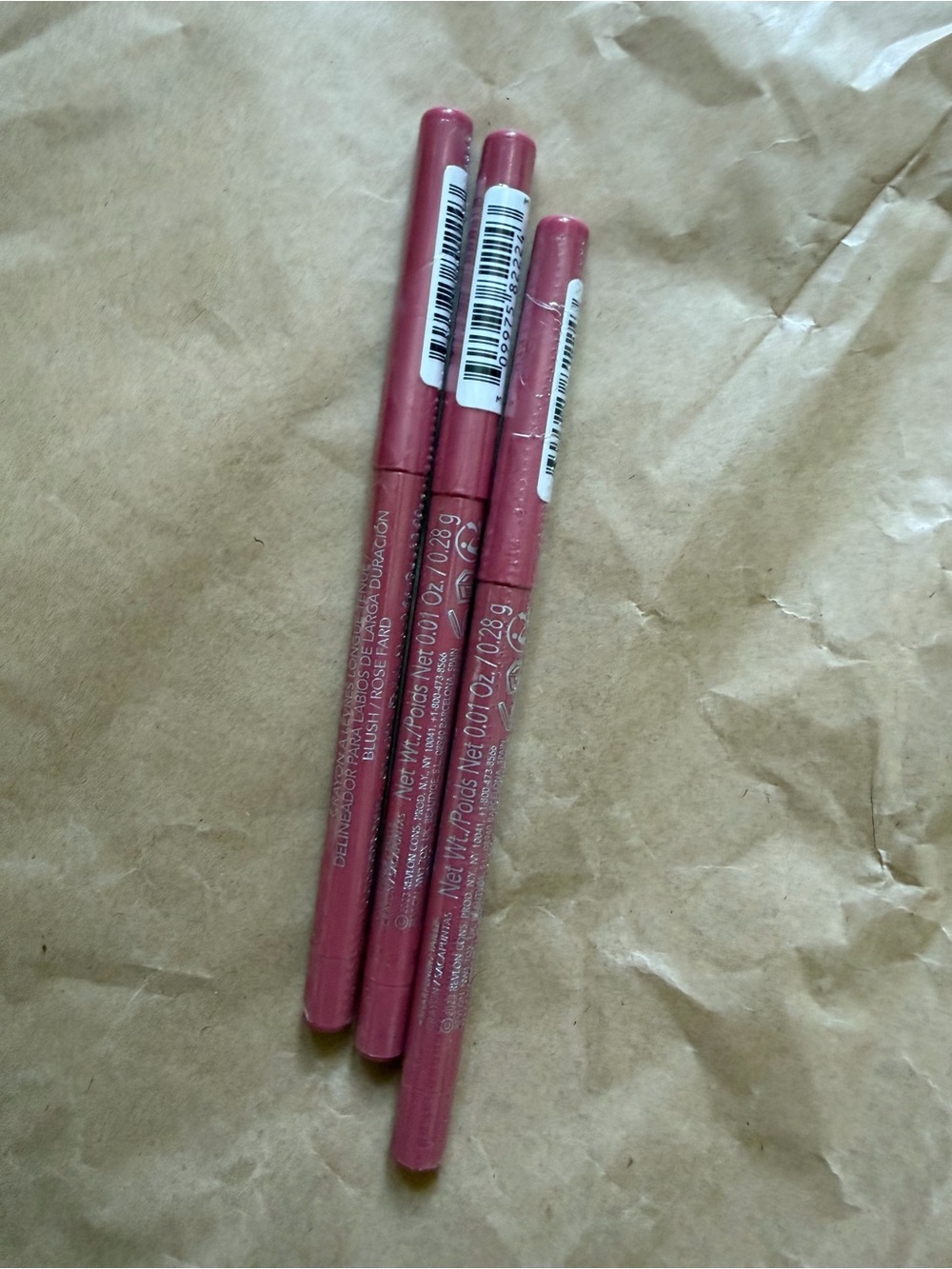 Revlon Lip Liners Trio in Rose Pink Shades 680 blush